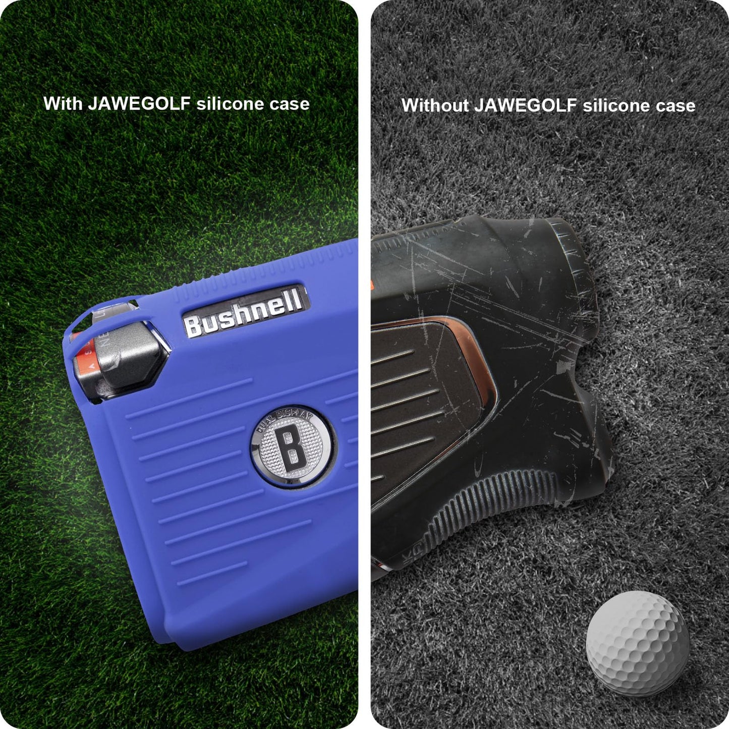 JAWEGOLF Silicone Case Compatible with Bushnell Pro X3/X3+ Golf Rangefinder (Blue)