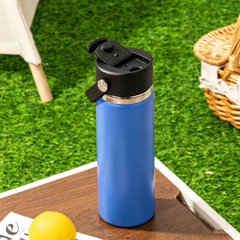 Soledea 2Pack Flip Lid for Wide Mouth Insulated Sports Water Bottles,Replacement Lids Compatible with Hydro Flask for 12 16 18 20 32 40 oz Wide Mouth Water Bottle