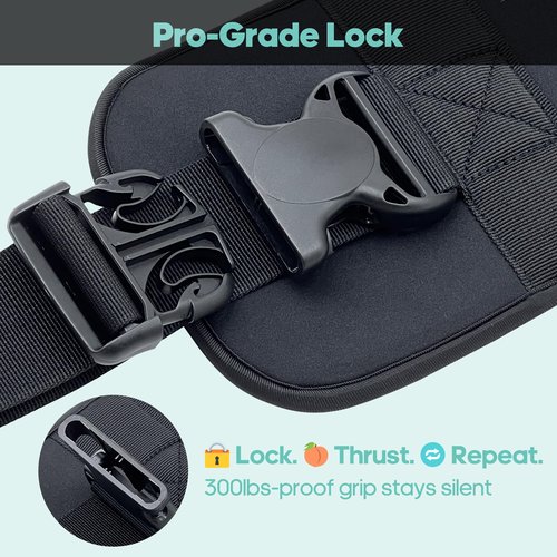 FYGL Hip-Thrust-Belt, Foldable Design, Slip-Resistant Padding, Supports 300 lbs, Ideal for Glutes Training with Dumbbells, Kettlebells & Plates, Great for Gym & Home Hip Thrust Workouts, Green
