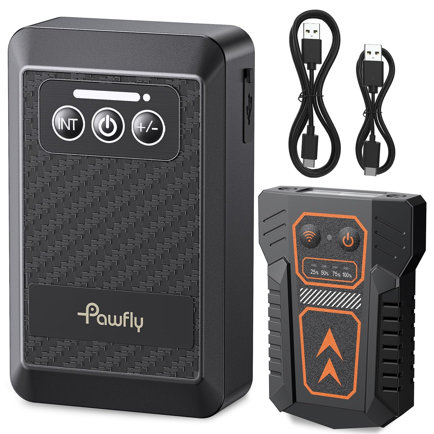 Pawfly Live Bait Bucket Air Pump Kit, Portable Battery Aerator for Fish