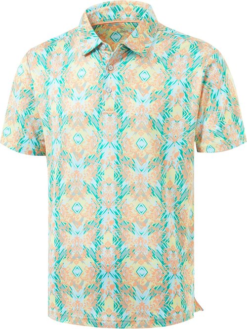 Libin Golf Shirts for Men - Quick Dry Performance Polo | Short Sleeve Moisture-Wicking Casual Wear