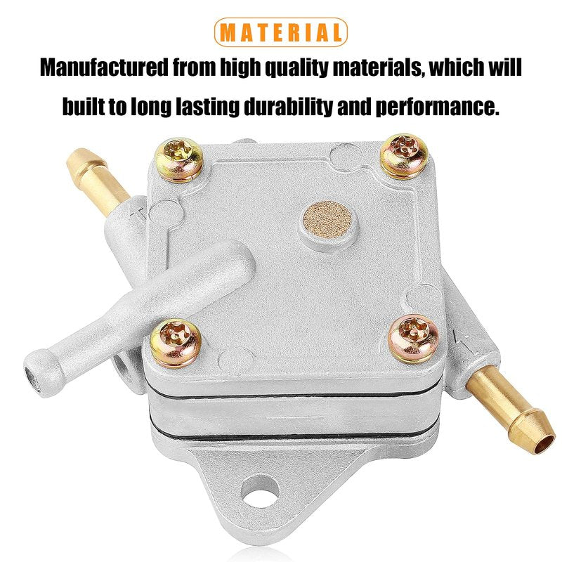 QAZAKY Fuel Pump Compatible with EZGO Golf Cart Club Car 295cc 350cc TXT Medalist Marathon Freedom Workhorse MPT RXV Shuttle ST 72021-G01 25683-G1 S-5147 S-5148 Gas 4-Cycle Robin Engine