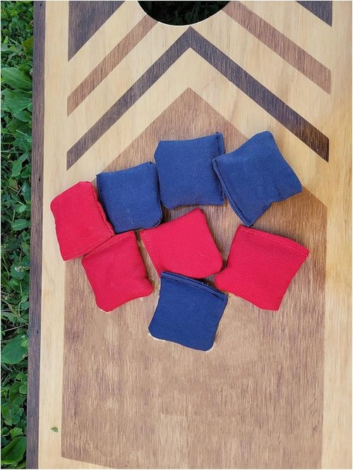 Bean Bags - Durable Replacement Toss Bags for Cornhole Game | Set of 8