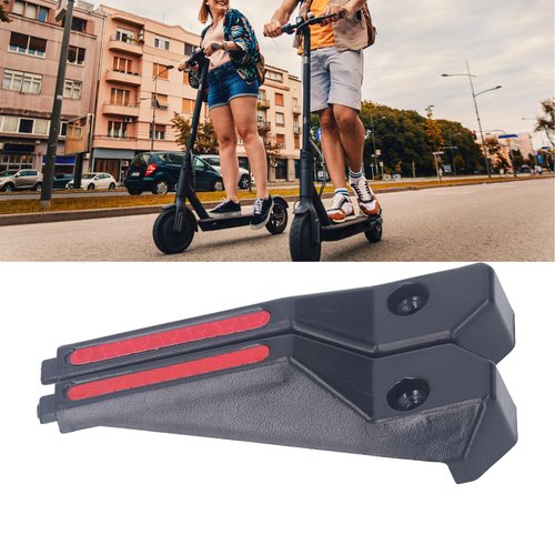 Electric Scooter Rear Cover, Reflective Strip Enhances Visibility, Scooter Wheel Guard for Commuters, Night Riders, Urban Travelers