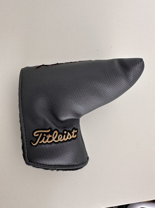 New SCOTTY CAMERON Gray MID Mallet Cover Putter Headcover - Authentic
