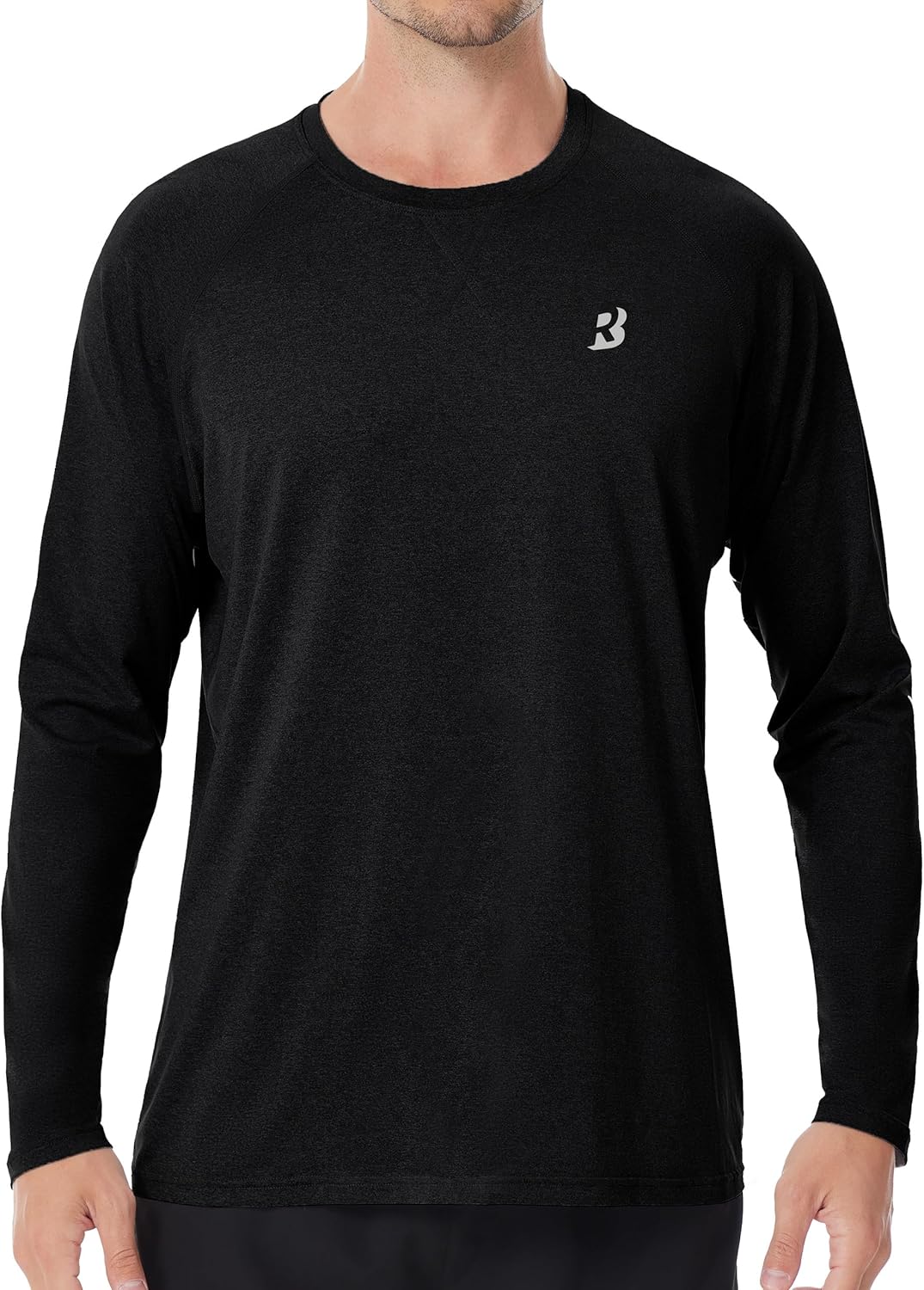Roadbox UPF 50+ Sun Shirt for Men - UV Protection Long Sleeve Quick Dry Rash Guard | Ideal for Fishing & Hiking