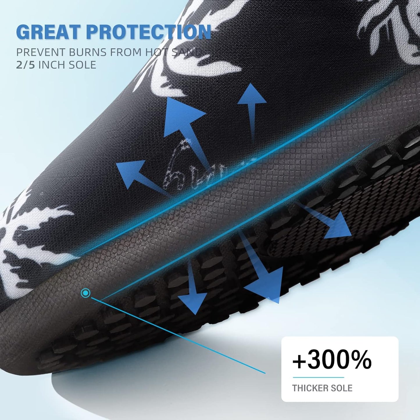 Skiennix Water Shoes - Quick-Dry Aqua Socks for Beach & Pool | Adult & Youth Sizes Available