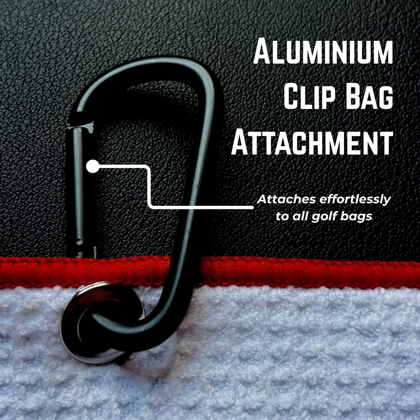 Pin Hunters American Flag Microfiber Golf Towel | Black Camo | Premium Waffle Towel with Clip | Large 31"×15.5" Towel for Golf Bags | Accessories for Men | Fun Gift for Husband | USA Pride