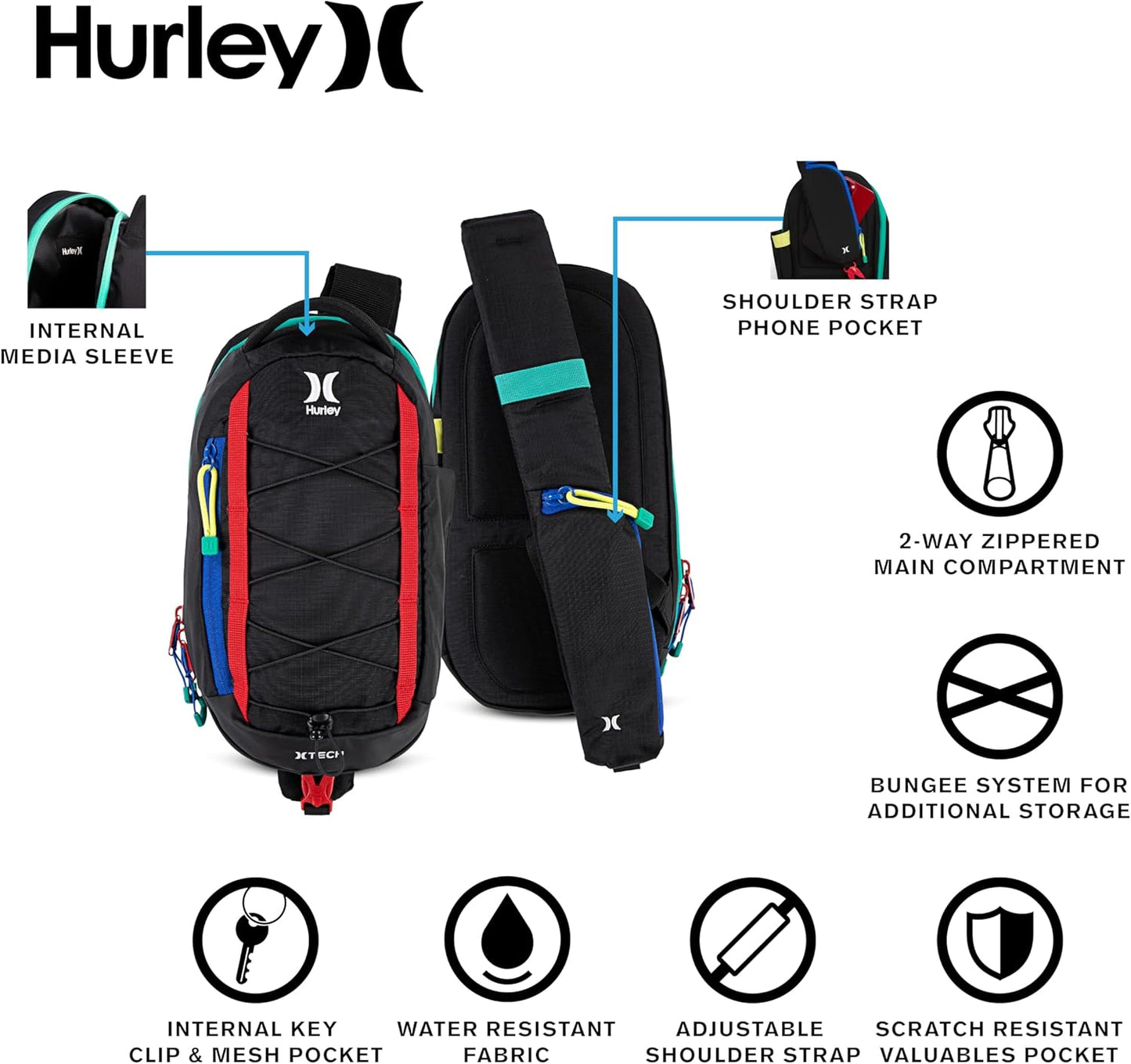 Skiennix Crossbody Sling Bag - Stylish, Lightweight Design for Everyday Use | Versatile Colors Available
