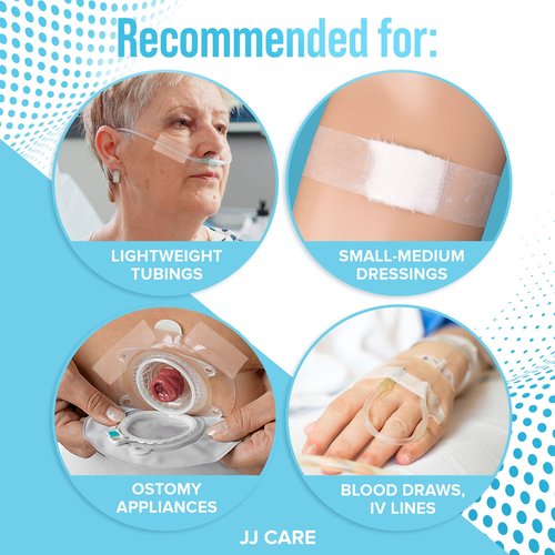 JJ CARE Micropore Tape [Pack of 28], 1” x 10 Yards, Breathable Paper Tape Medical Use, Latex-Free Paper Surgical Tape, Individually Boxed Paper Bandage Tape Rolls