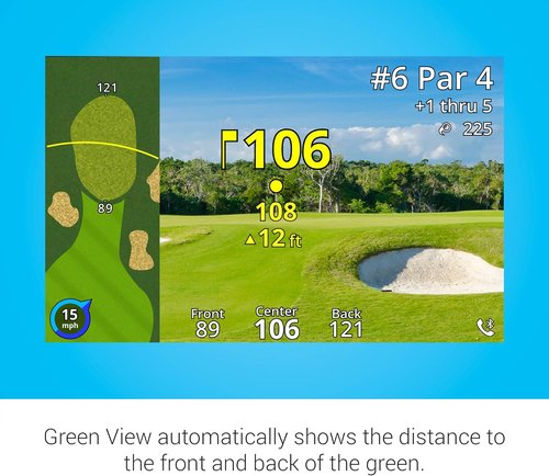 Garmin Approach Z82 Golf GPS Laser Range Finder - Accurate Within 10” of Flag | 2-D Course Overlays