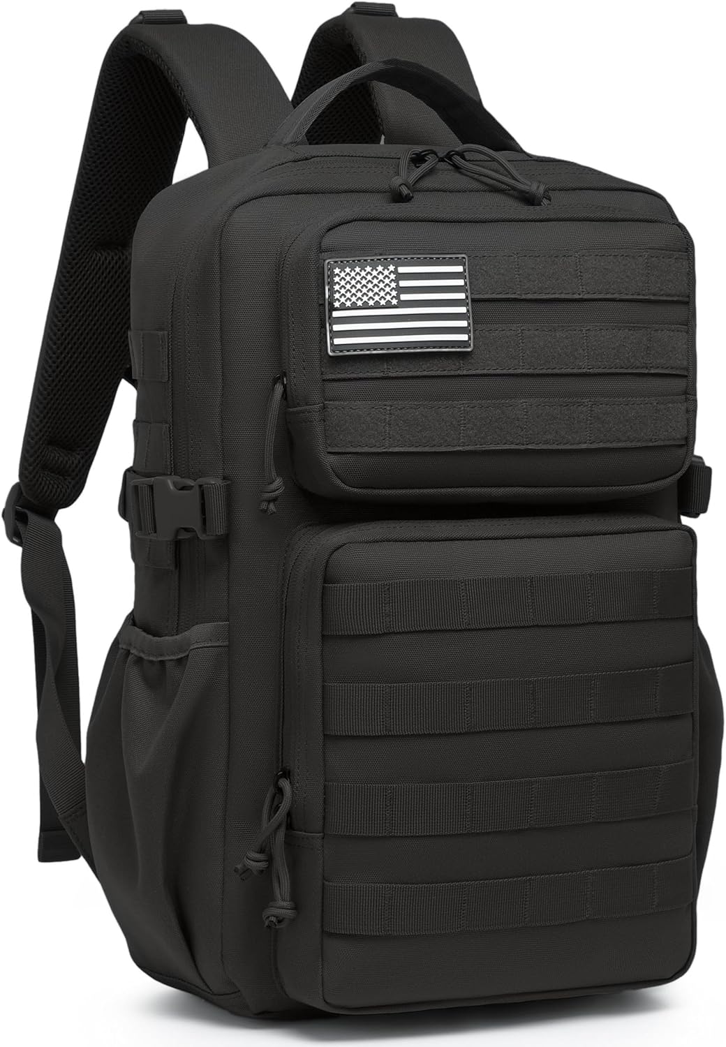 Wotony Military Tactical Backpack - Waterproof 3-Day Assault Pack with Molle System & Water Bottle Holder