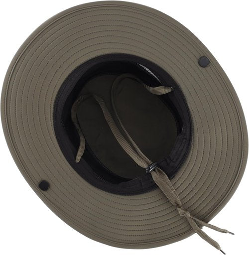 Connectyle Wide Brim Sun Hat - UPF 50+ UV Protection Cowboy Hat for Outdoor Fishing & Hiking