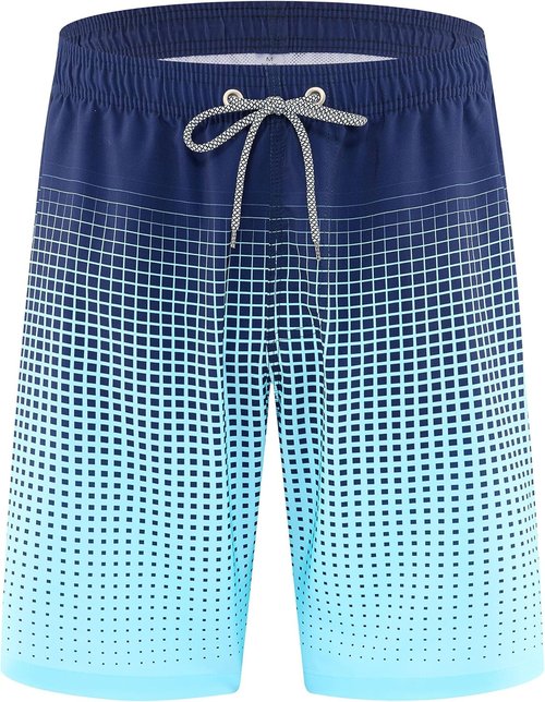 ELETOP Men's Swim Trunks - Quick Dry Bathing Suit with Mesh Lining | Stylish Beach Shorts