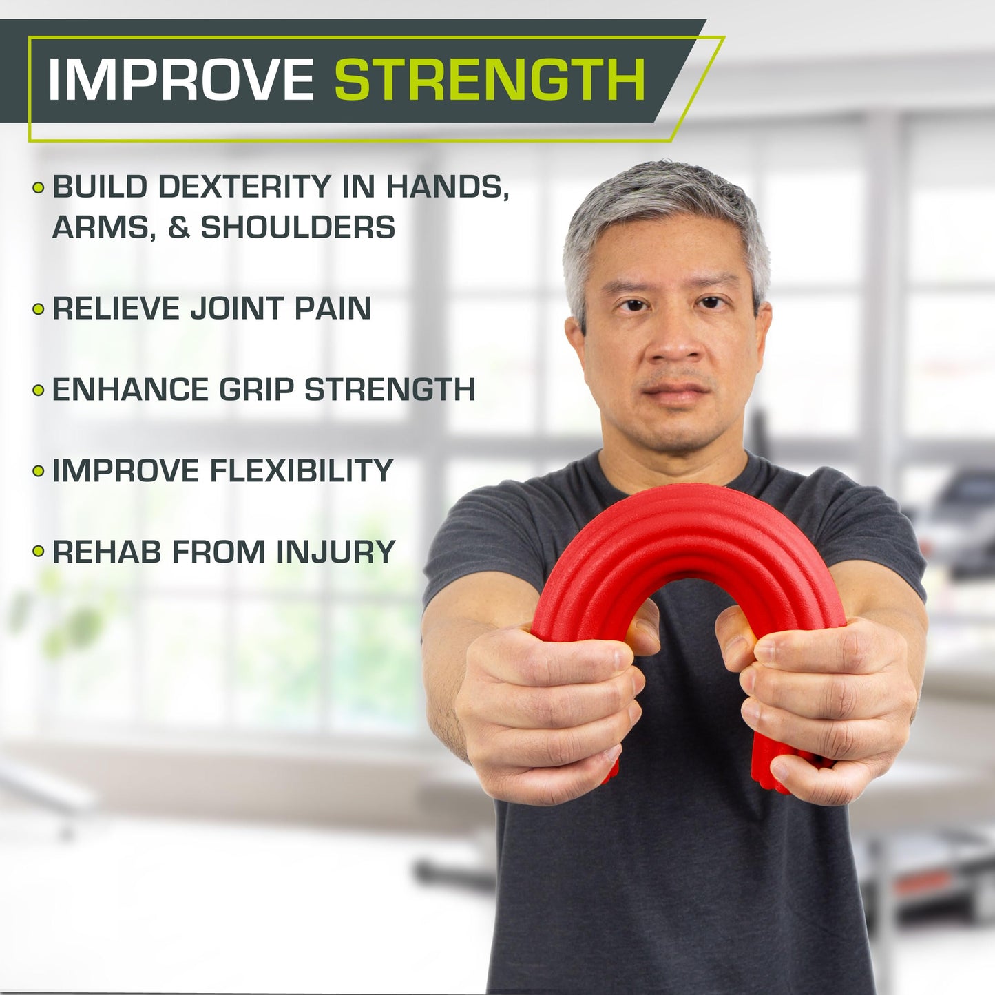 ProsourceFit Flex and Twist Bars Sets and Singles, Resistance Bars for Occupational Therapy, Tennis Elbow Treatment and Wrist Strengthening, 10-20lb, Set of 3