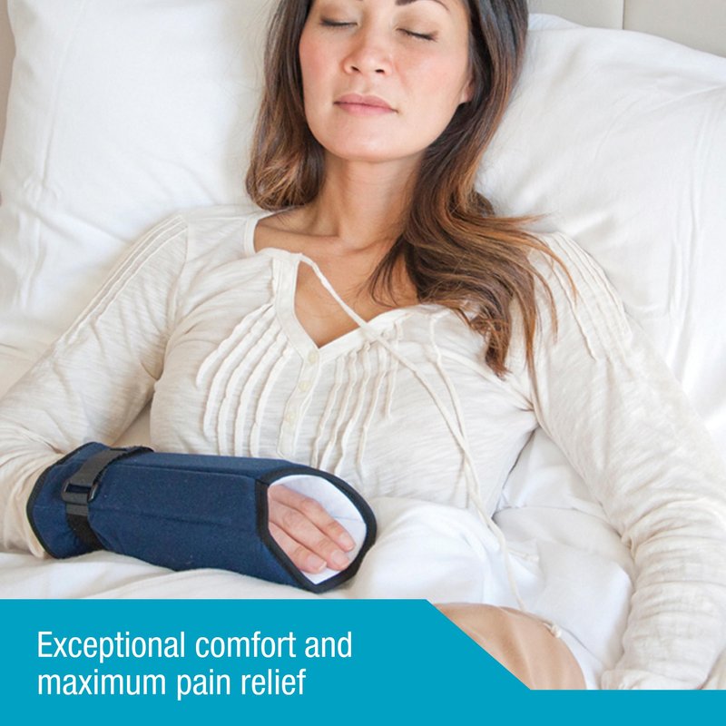 Brownmed IMAK RSI SmartGlove PM - Wrist Brace for Carpal Tunnel & Tendonitis - Nighttime Splint Glove for Men & Women