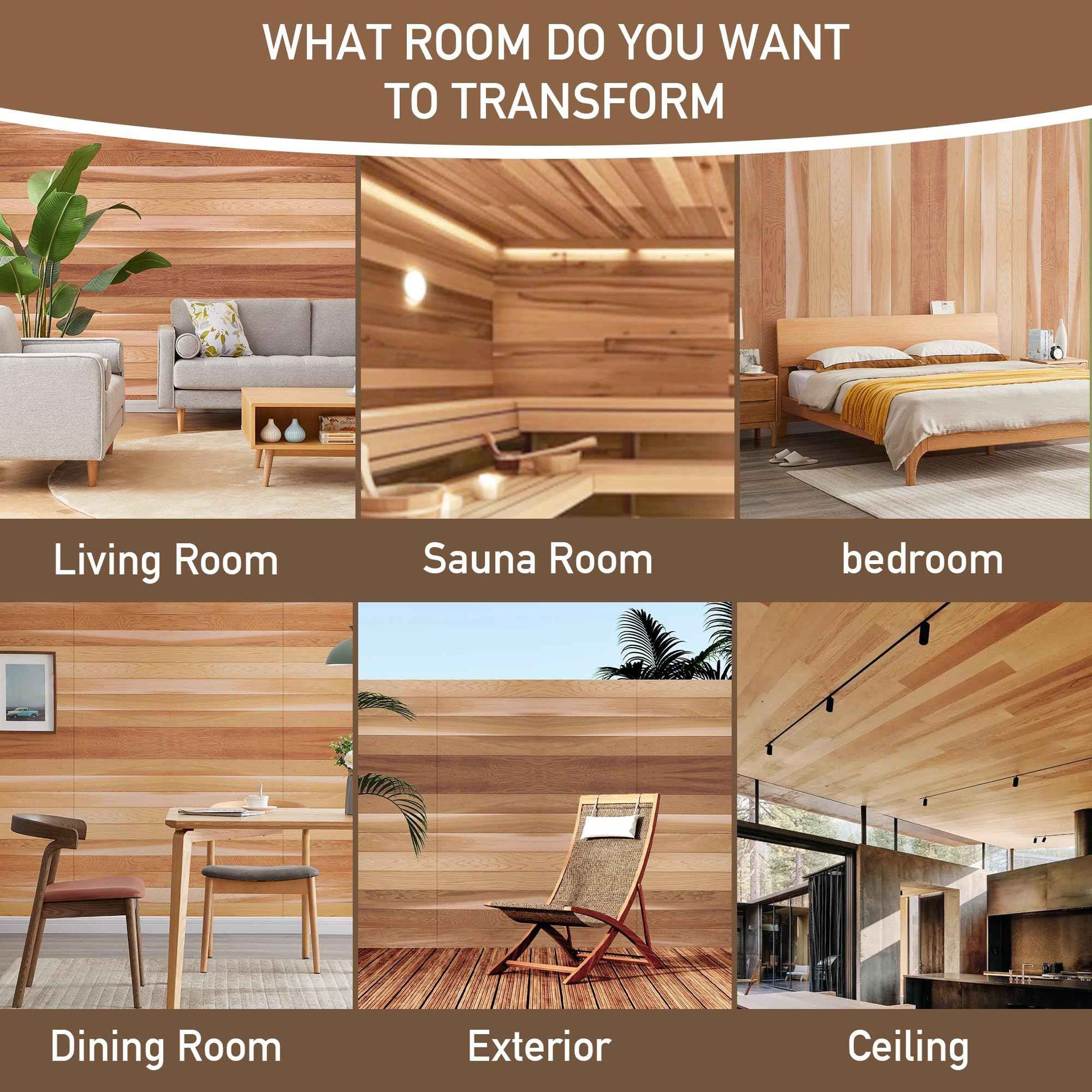 Cedar Tongue and Groove Wall Panels 3 ft Long – Natural Cedar Wood Panels for Walls, Saunas, and DIY Projects (Covers 9.7 sq ft) – Decorative Wood Wall Panels for Interior & Exterior Use