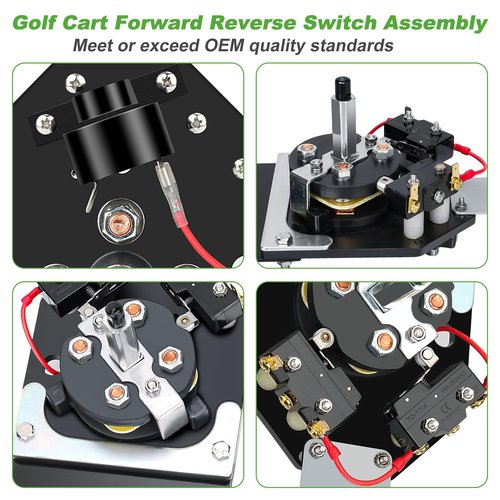 10L0L Golf Cart Heavy Duty Forward and Reverse Switch Assembly Fits EZGO TXT 1994 - Up, Replaces OEM# 70578-G01