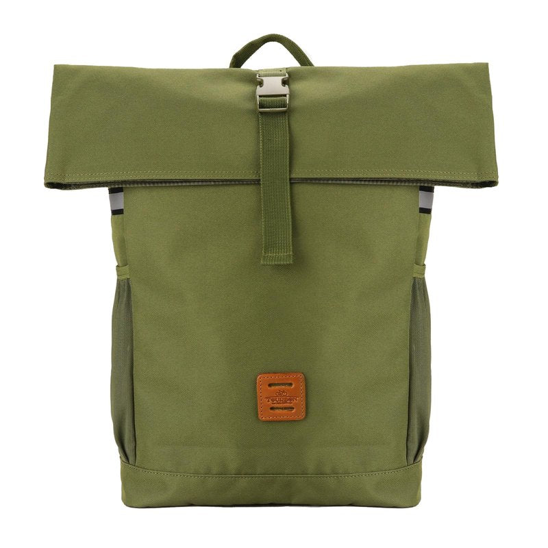 TOURBON Nylon Backpack Pannier Bike Rear Rack Bag Bicycle Saddlebag Cycling Accessories for Commuting Shopping Traveling