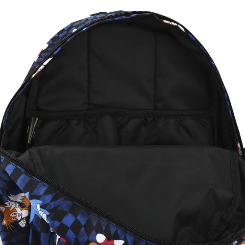 Bioworld Sonic The Hedgehog Character Print Backpack