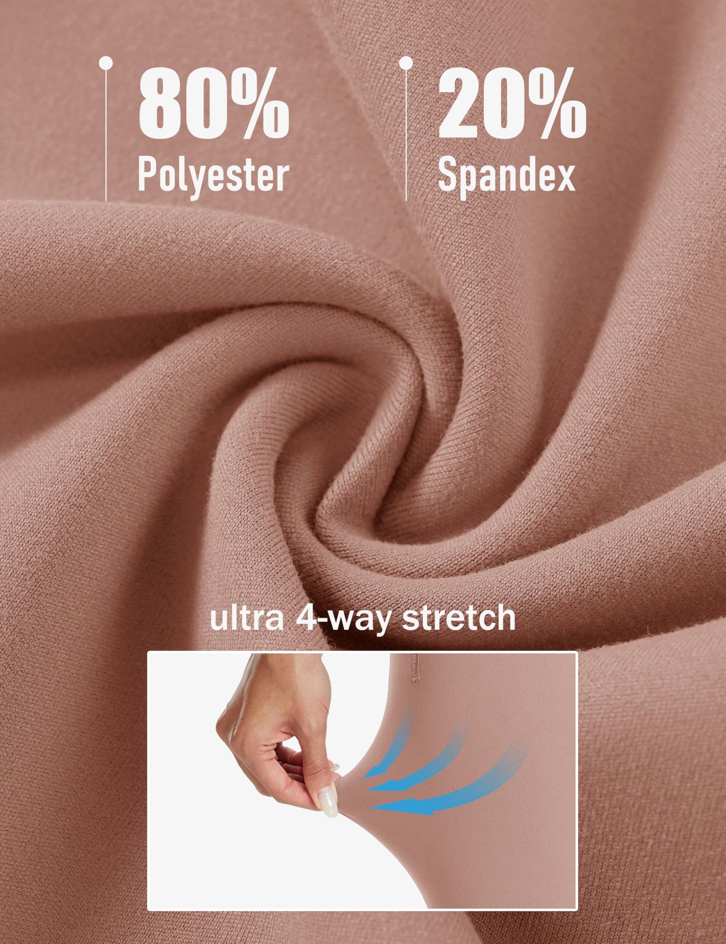 MAGCOMSEN Women's Yoga Pants with Pockets Flare Leggings High Waisted Bell Bottom Bootcut Workout Dress Pants Stretchy Soy Pink L