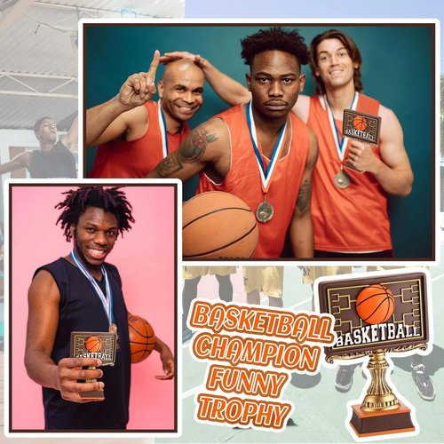 March Madness Basketball Bracket Trophy - Fun Winner Award for Tournament Champions | Recognition Gift