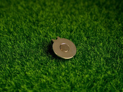 Play and Repeat This is Fine Meme Golf Ball Marker with Magnetic Hat Clip - Funny Golf Gift for Men, Kids - Golf Accessories and Gifts