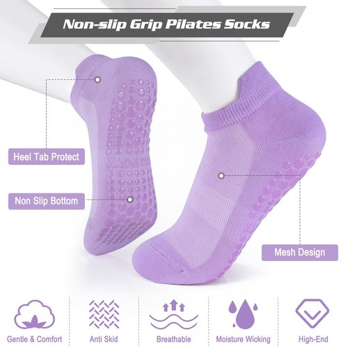 Pilates Essentials Kit for Home Women, Ring and Ball Set, Pilates Equipment for Workouts, 3 Resistance Bands, Grip Socks, 14 Inch Magic Circle, Mini Exercise Ball, Great Exercise Equipment