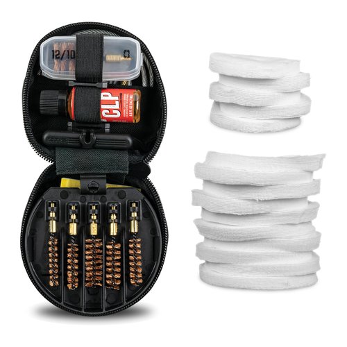 Otis Tactical Universal Gun Cleaning Kit with Bonus 2" and 3" Patches