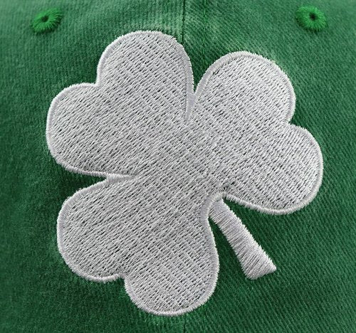 Irish Gifts for Women Men, Green Leaf Luck Irish Hat, St Patricks Day Decorations Baseball Cap, St. Patrick's Day Gifts for Dad Mom Grandpa Grandma