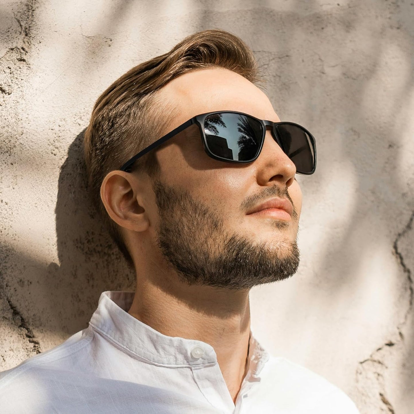 YDAOWKN Polarized Sunglasses for Men, Lightweight Sun Glasses With UV Protection for Driving Fishing Golf