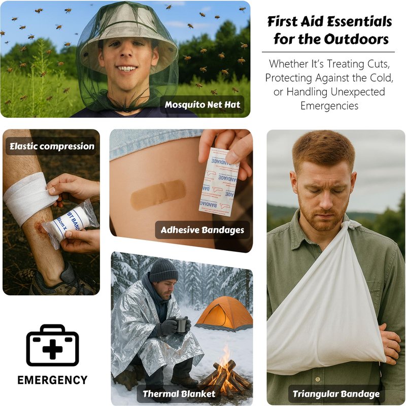 WiFER Survival Kit Advent Calendar 2025 for Men – 24 Days Christmas Countdown Survival Tools for Adult Teen, Xmas Holiday Surprise Gifts for Outdoor Enthusiasts, Camping, Fishing, Hunting, Hiking
