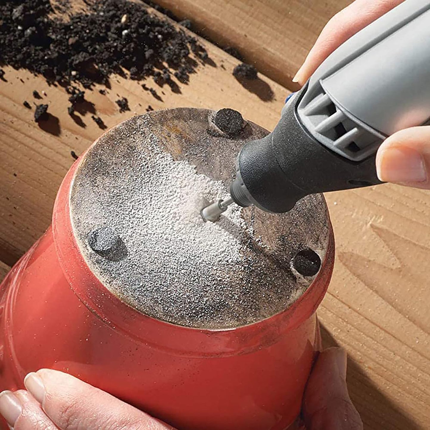 12PCS Diamond Grinding Bit Compatible with Dremel Rotary Tools, Stone Carving Set Polishing Kit with 116Grit Diamond Coated Bits 1/8" (3mm) Shank Accessories for Stone Rocks Jewelry Glass Ceramics