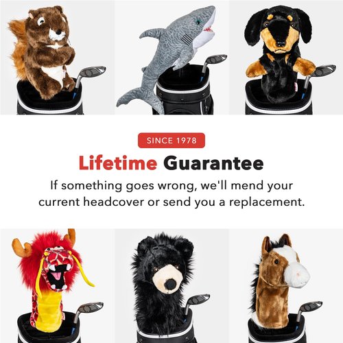 Daphne's Headcovers Squirrel Driver Headcover | Premium Driver Headcovers | Funny Golf Club Covers | Stylish Protection for Your Clubs | Men's Golf Gear | Driver Headcover for Men and Women