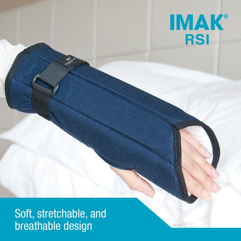 Brownmed IMAK RSI SmartGlove PM - Wrist Brace for Carpal Tunnel & Tendonitis - Nighttime Splint Glove for Men & Women