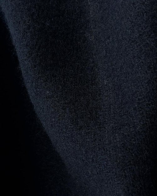 EILIZ 100% Superfine Merino Wool Beanie Hat Winter Warm-2PLY Unisex-Men and Women Skull Cap Toque (US, Alpha, One Size, Black)