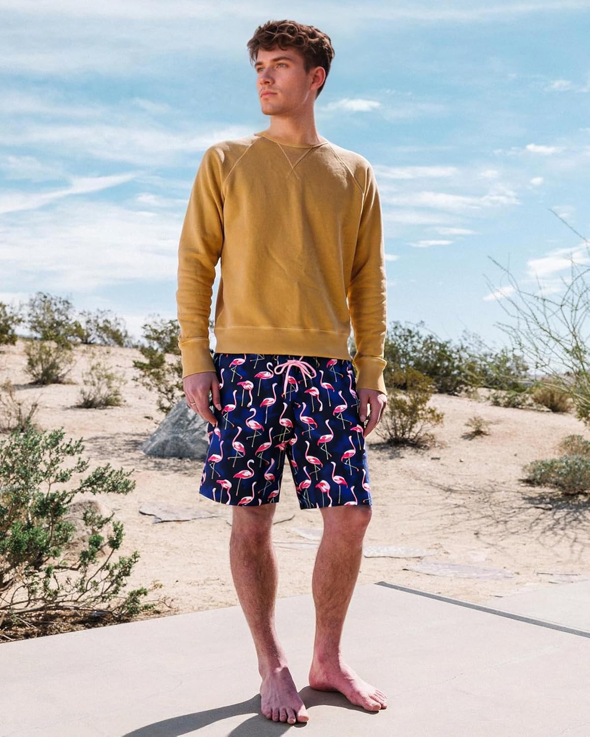 Surf Cuz Men's Swim Trunks - Quick-Dry 7" Compression Liner Shorts for Ultimate Comfort