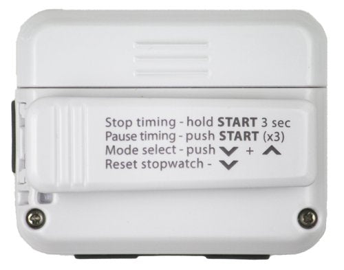Gymboss Interval Timer and Stopwatch - White/Gray Gloss