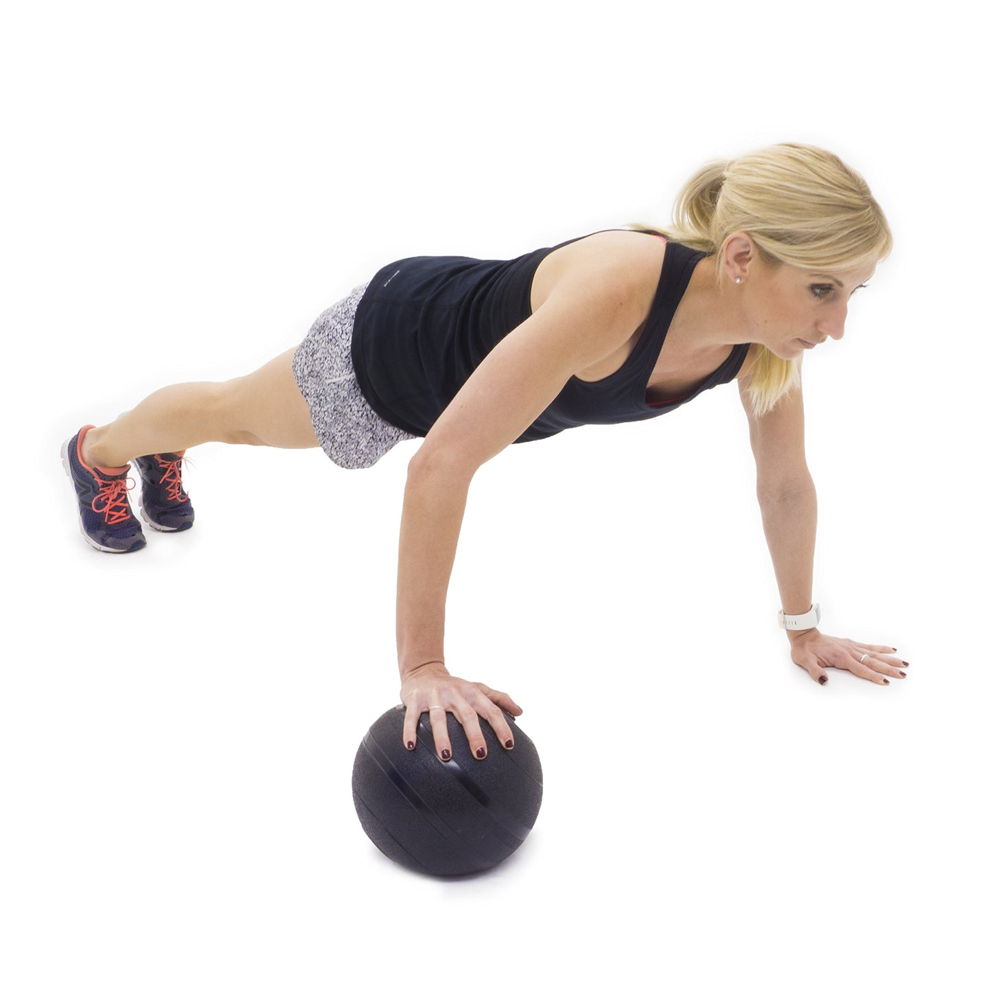 ProsourceFit Slam Medicine Ball, Classic Dead Weight Balls for Strength and Conditioning Exercises, Cardio and Core Workouts, 30lb, Black