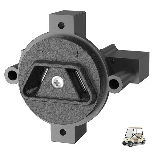 Panglong Golf Cart Crow Foot 2 Prong Charger Plug, 36V Powerwise Connector DC Charger Receptacle, Suitable for Yamaha G14/G16, Pre-1983 EZGO, Club Car Golf Carts, OEM# JN4-H6181-00, 18548-G1, 4107