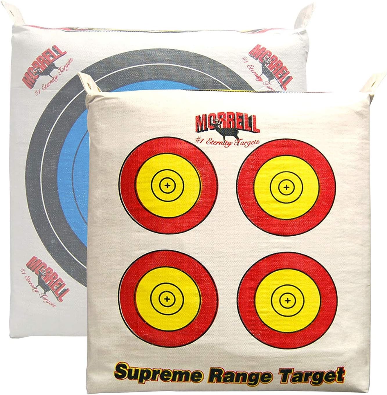 Morrell Weatherproof Supreme Archery Bag Target - 2 Shooting Sides, 4 Shooting Spots, White Cover Only