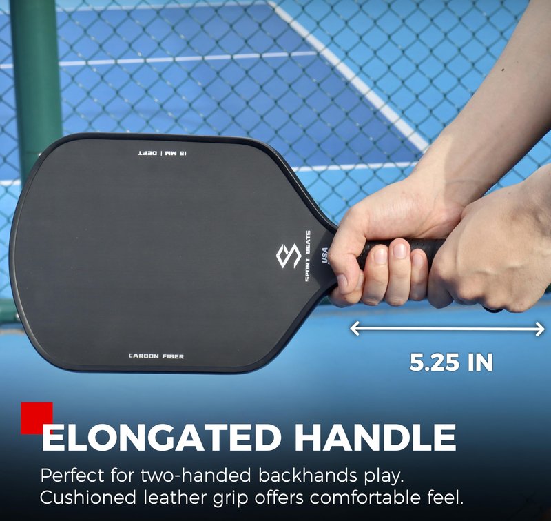 Pickleball Paddles T700 Raw Carbon Fiber Set of 2 with Pickleball Covers, Pickleball Paddles Professional for Men Women USAPA Approved