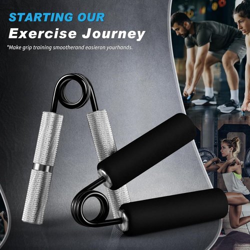 Hand Gripper Strengthener Set by [Brand Name] - Adjustable Grip Trainer 50LB-300LB | Forearm Muscle Building & Rehabilitation