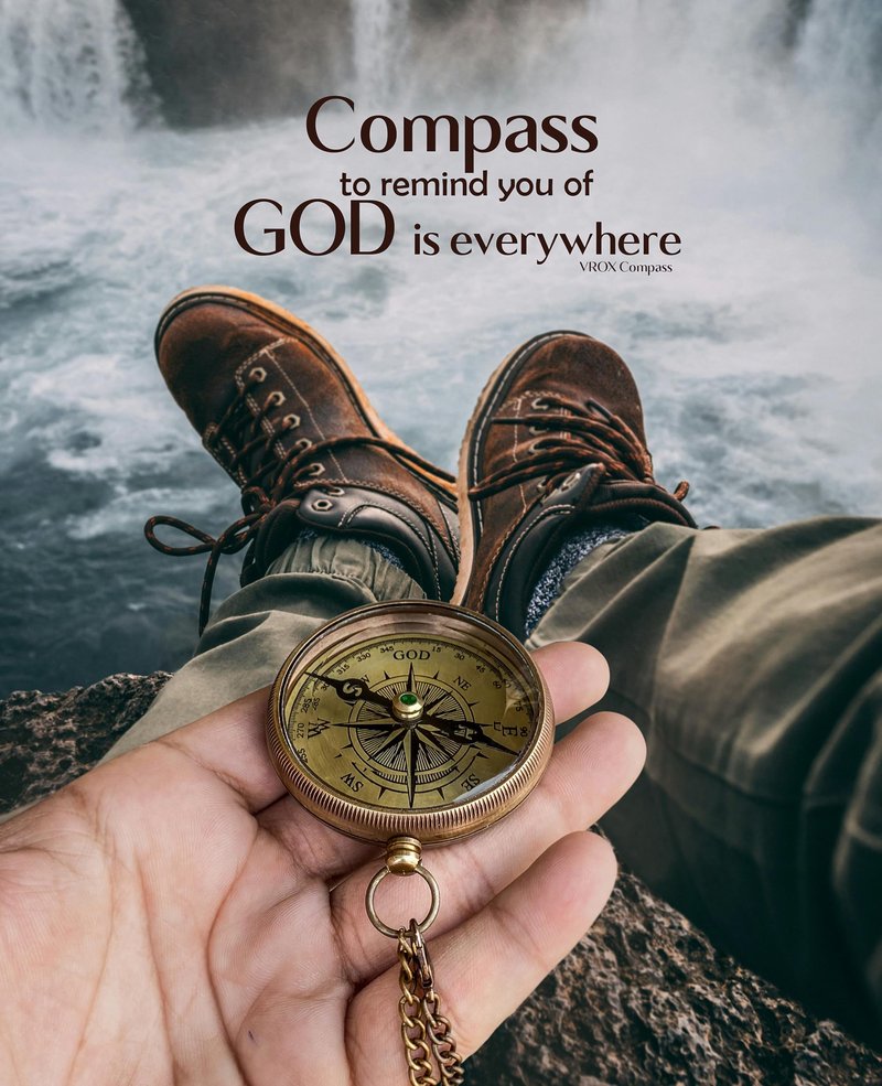 to My Son Compass with Wooden Box Son Gifts from Mom to My Son Inspirational Quote Engraved Compass Gift, Father to Son Gifts, Birthday, Baptism, Christmas, Graduation Day Gifts