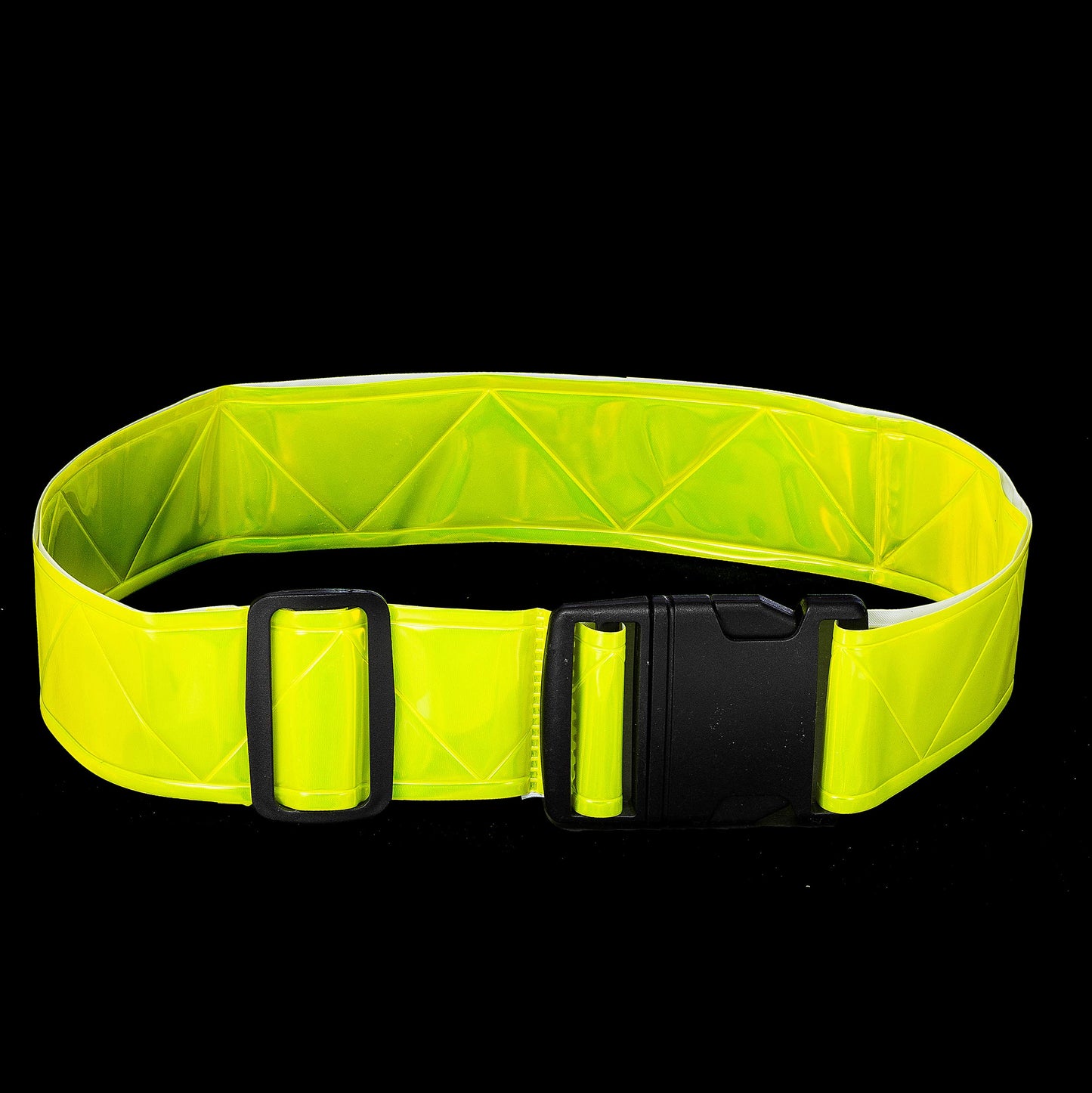 DASHGLOW - 4 Pack - Reflective Glow Belt Safety Gear, Pt Belt, For Running Cycling Walking Marathon Military.