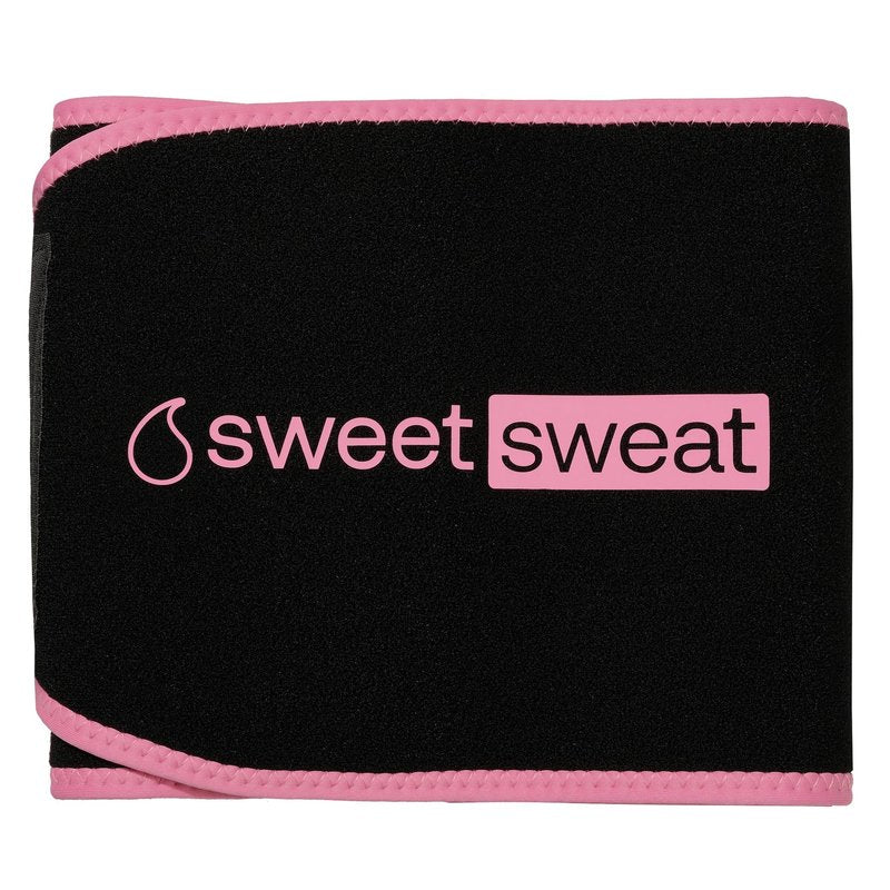 Sports Research Sweet Sweat Waist Trimmer 'Eco Series' - Premium Waist Trainer Ab Belt with Yulex Technology - Eco Friendly · Adjustable Fit · Neoprene Free - XL Pink
