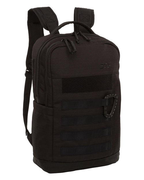 SOG Specialty Knives Trident Backpack, Black, 17.7 x 11.5 x 5.7