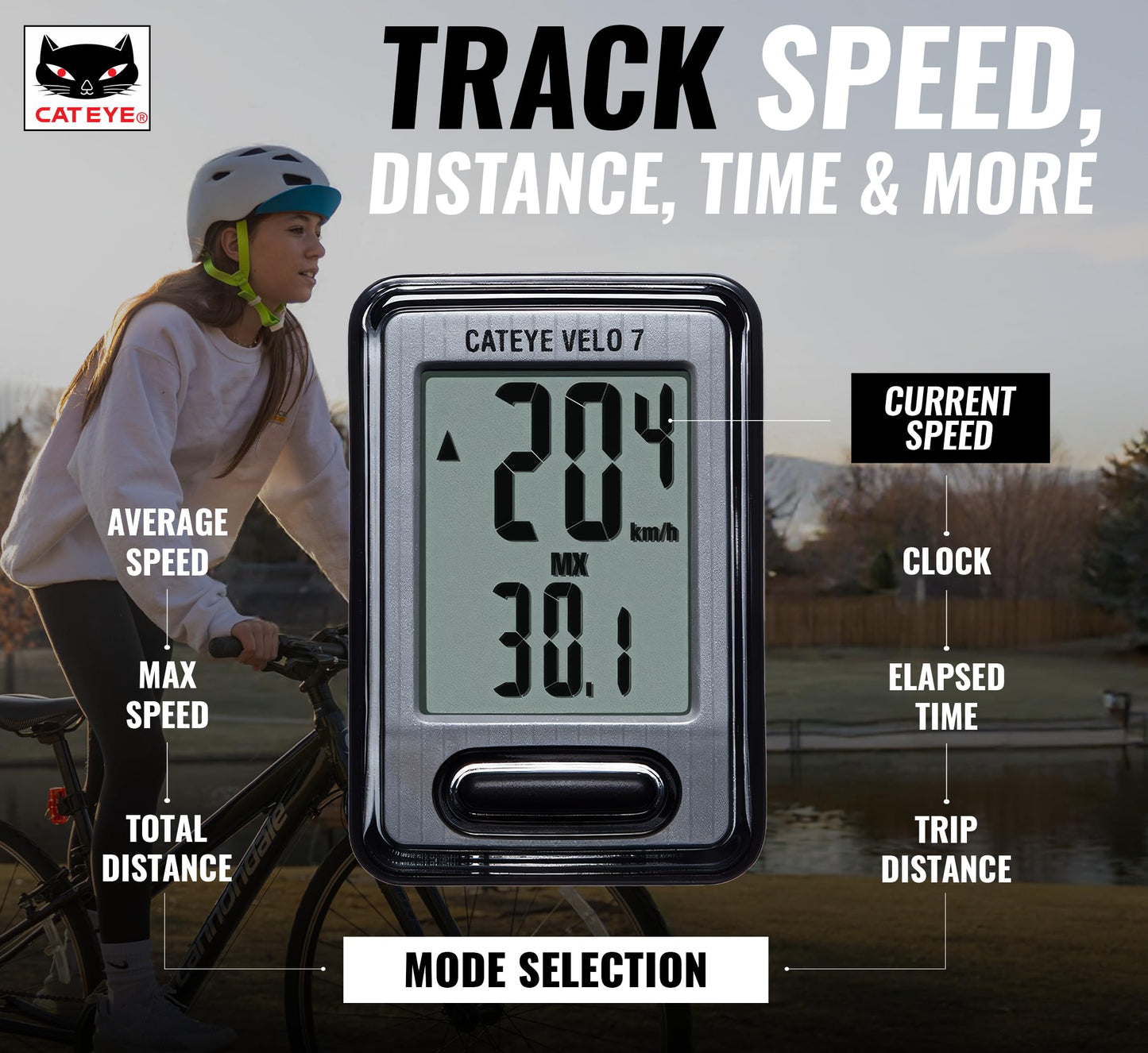 CATEYE Wired Bike Computer
