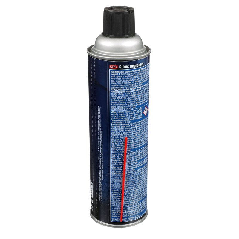 CRC Citrus Degreaser 14170 – 15 Wt Oz., Heavy Duty Citrus Degreaser for Removing Grease and Oil
