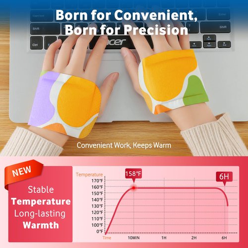 Hand Warmers - Air Activated Warmers 10 Packs (2 Warmers per Pack) Heated Gloves for Men & Women